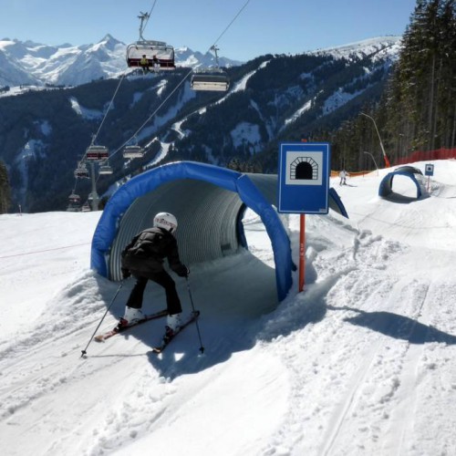 Begin van de piste