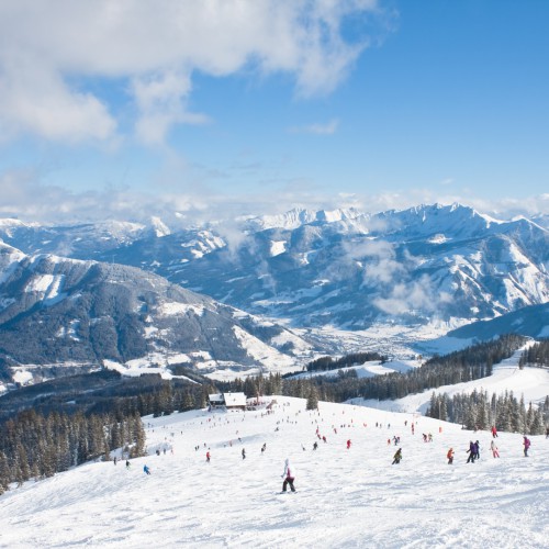 Perfecte pistes om te leren skiën