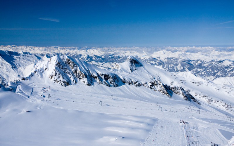 Skipiste Kitzsteinhorn