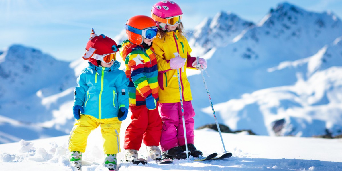 kinderen op wintersport